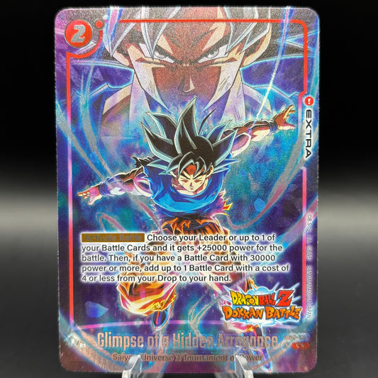Glimpse of a Hidden Arrogance (Dragon Ball Z Dokkan Battle Alternate Art) Single Card