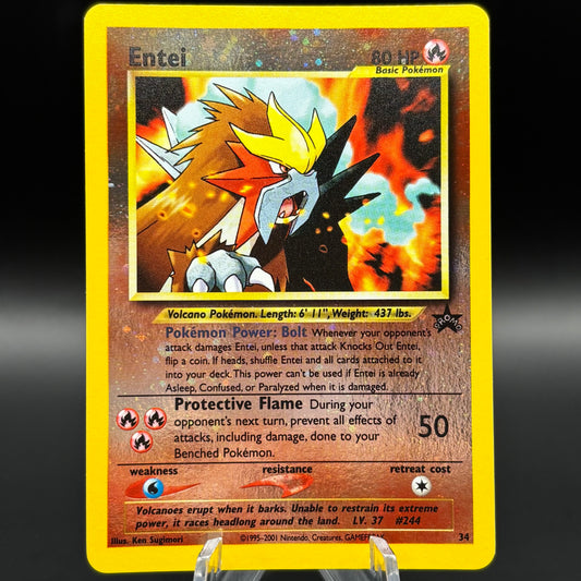 Entei - WoTC Promo Single Card