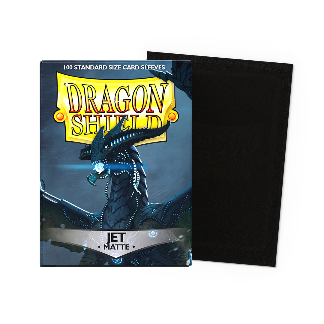 Dragon Shield Jet Matte Sleeves