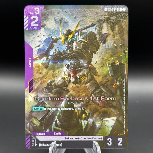 Gundam Barbatos 1st Form - Dual Impact (GD02) Single Card