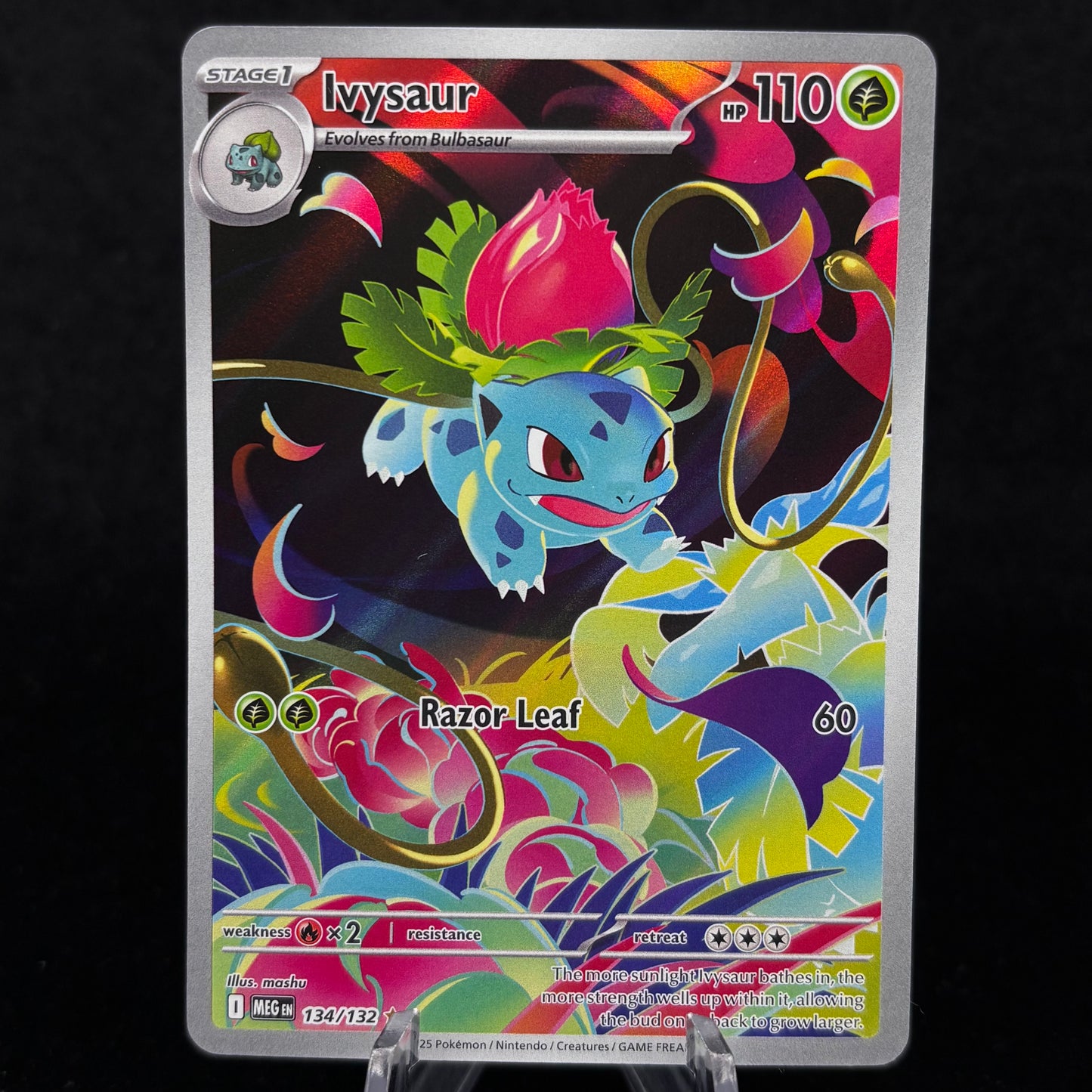 Ivysaur - 134/132 - ME01: Mega Evolution Single Card