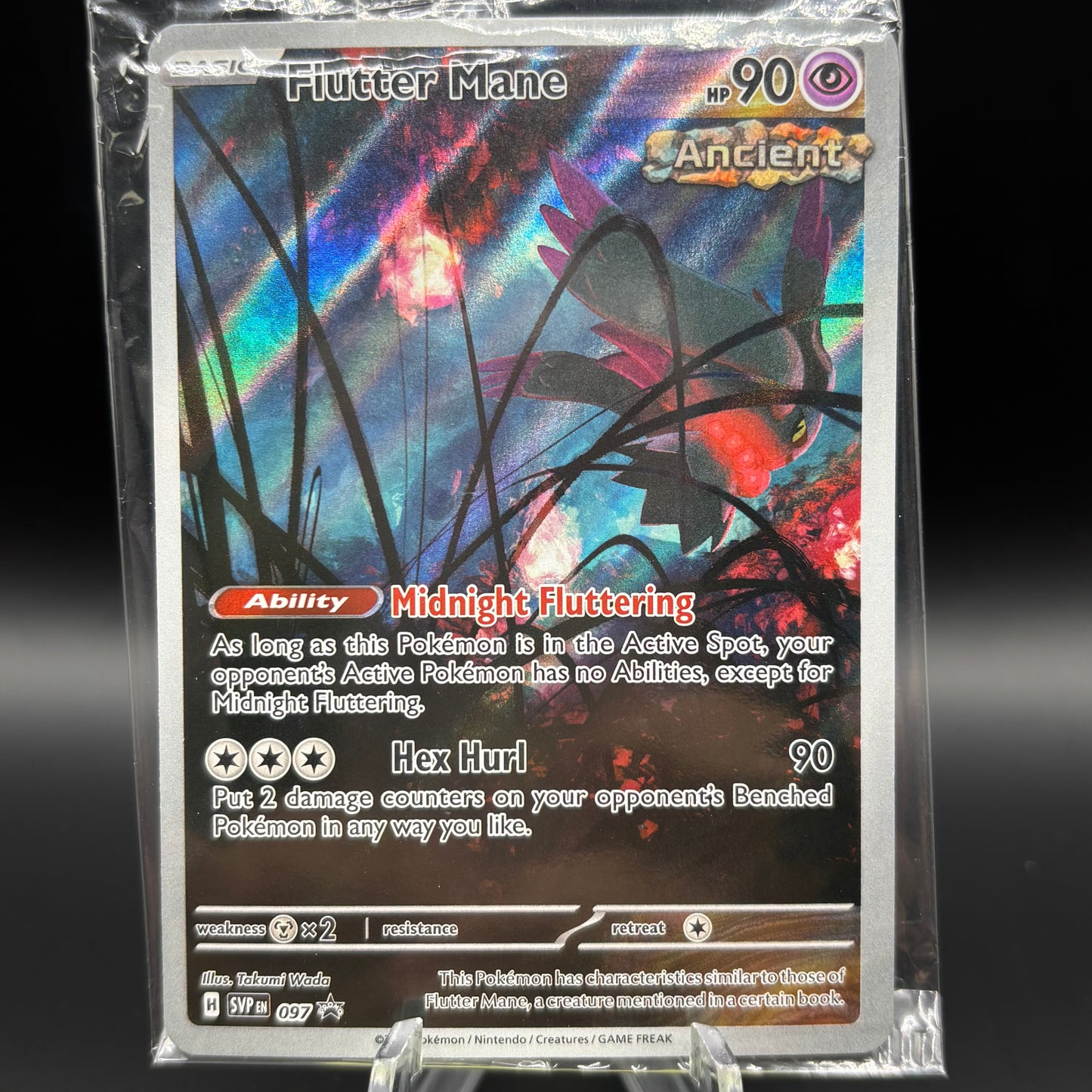 Flutter Mane - 097 - SV: Scarlet & Violet *Sealed PR* Single Card