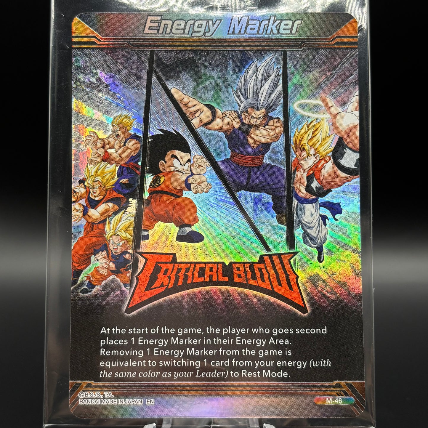 Energy Marker - Critical Blow (M-46) *Sealed* Single Card