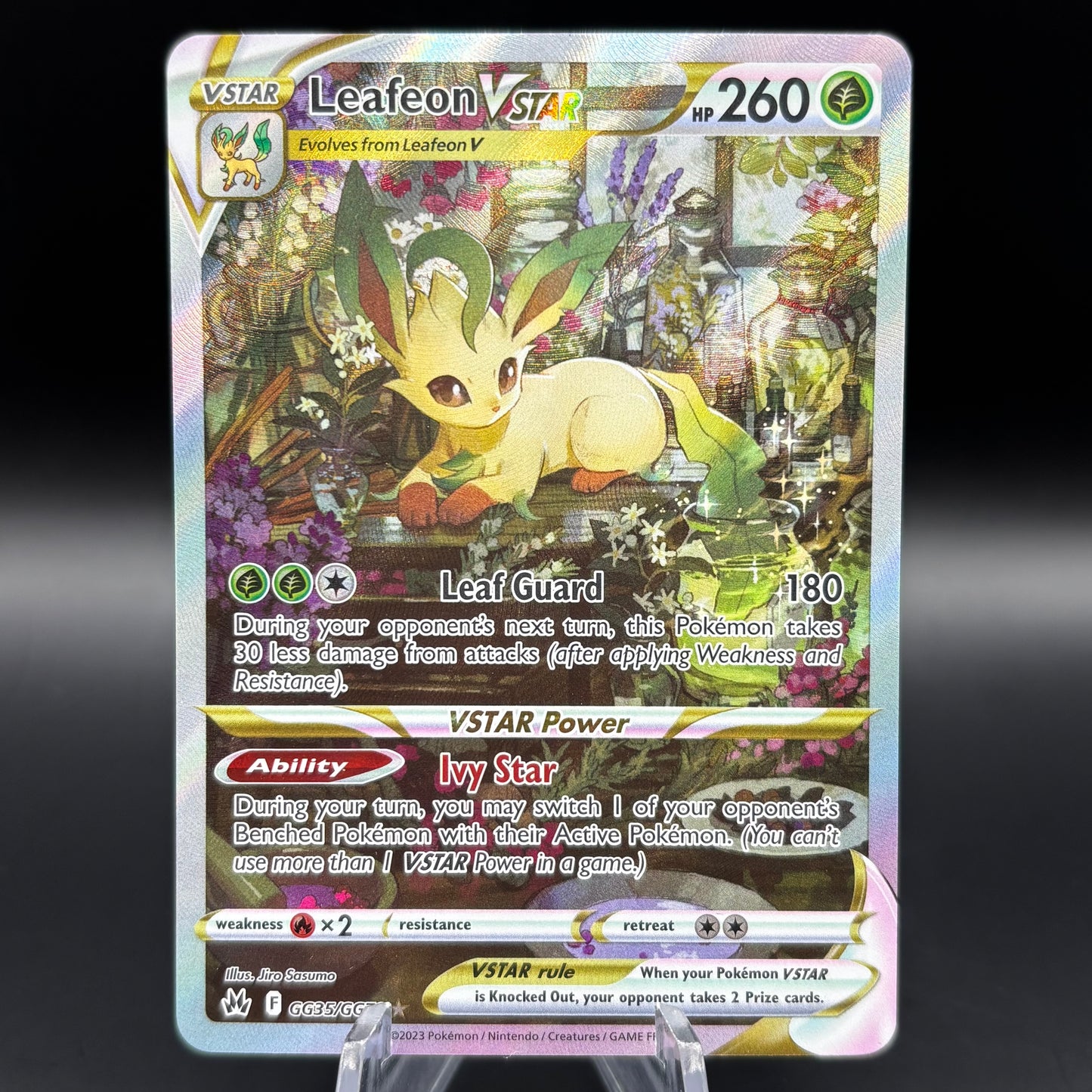 Leafeon VSTAR - SWSH: Crown Zenith: Galarian Gallery Single Card
