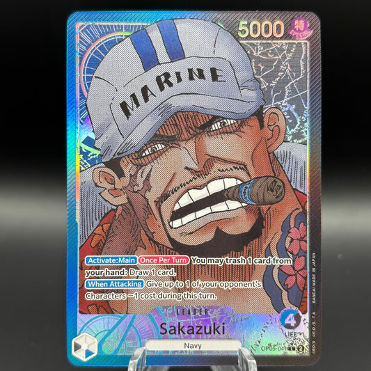Sakazuki (Alternate Art) - Awakening of the New Era (OP05) Single Card