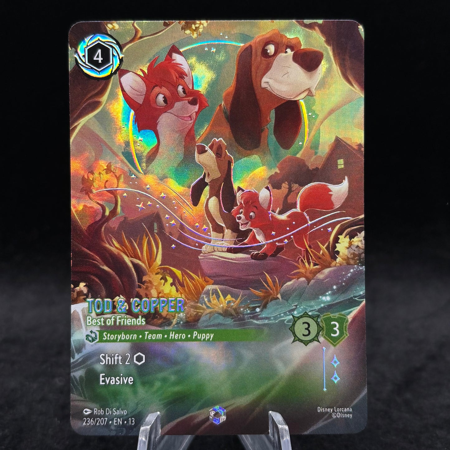 Tod & Copper - Best of Friends (Enchanted) - Attack of the Vine! Single Card