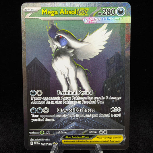 Mega Absol ex - 180/132 - ME01: Mega Evolution Single Card