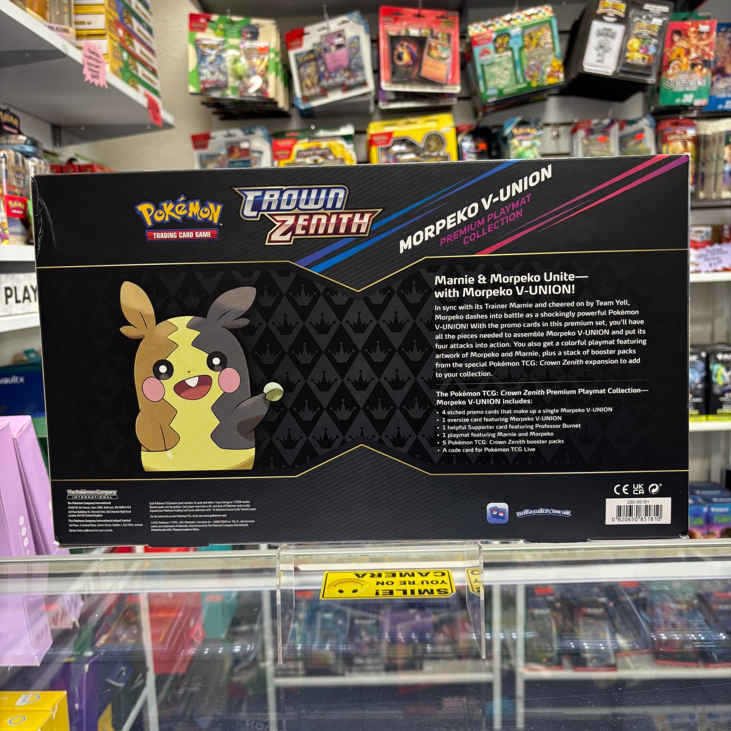 Pokemon Crown Zenith - Morpeko V-Union Premium Playmat Collection [5 Pack]