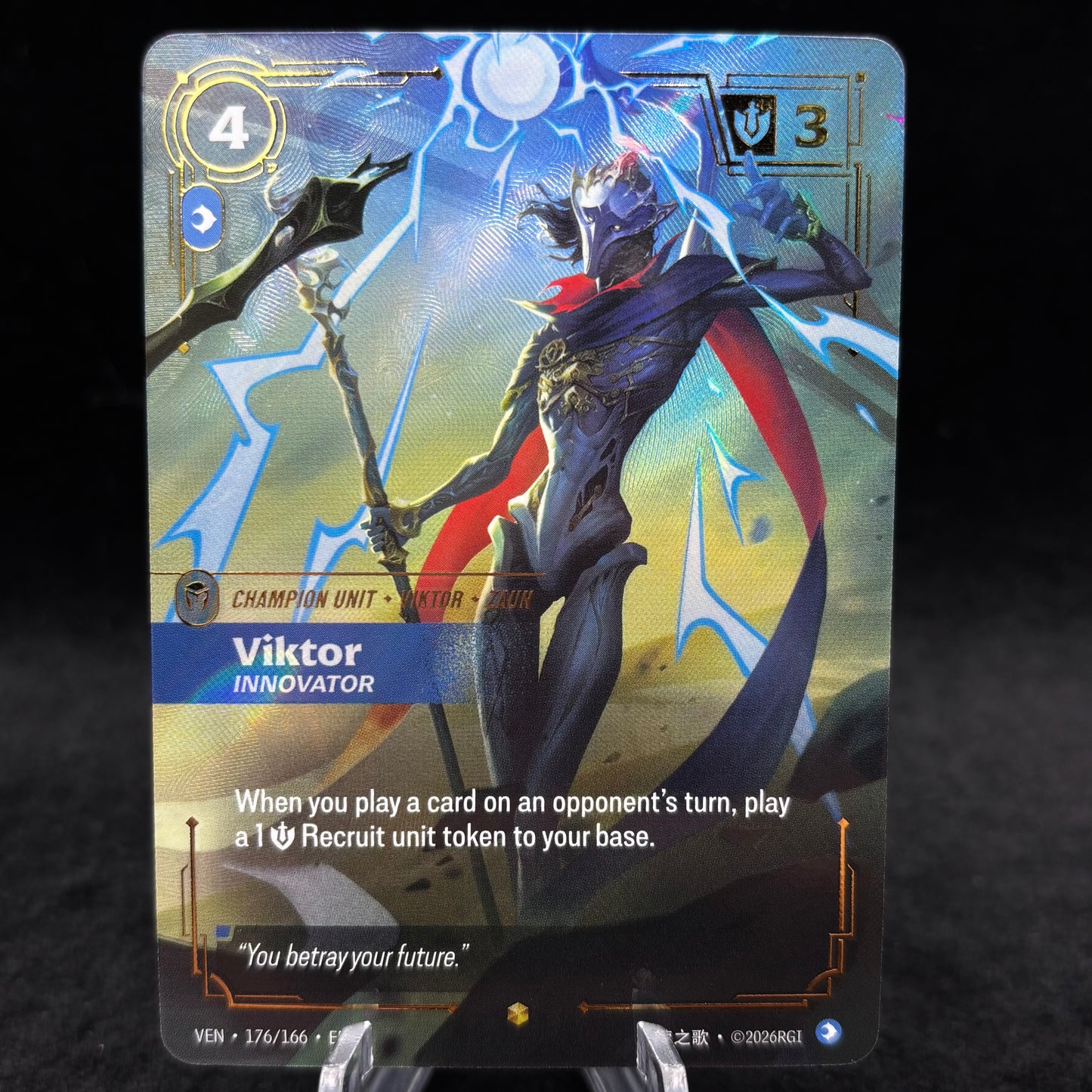 Viktor, Innovator (Overnumbered) - Vendetta Single Card