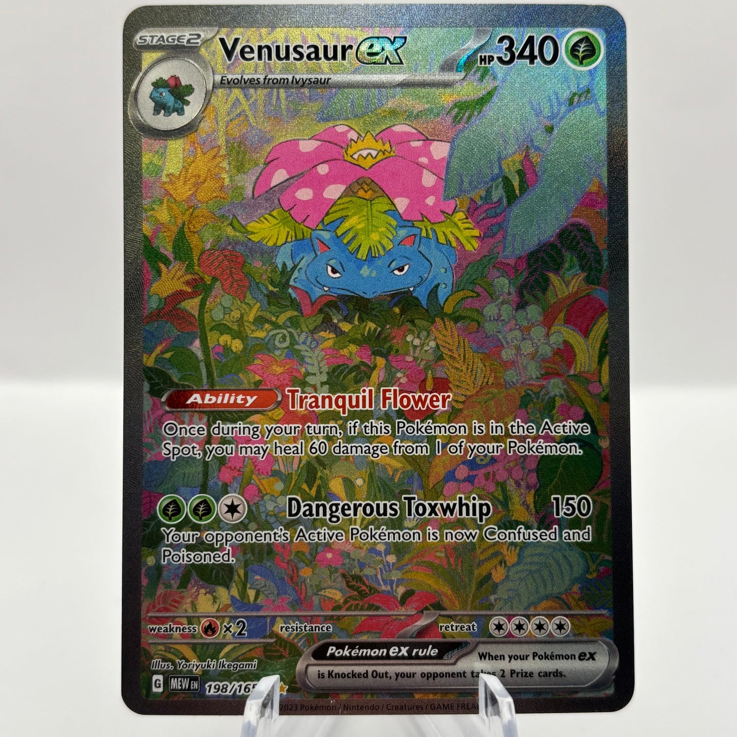 Venusaur ex - 198/165 - SV: Scarlet & Violet 151