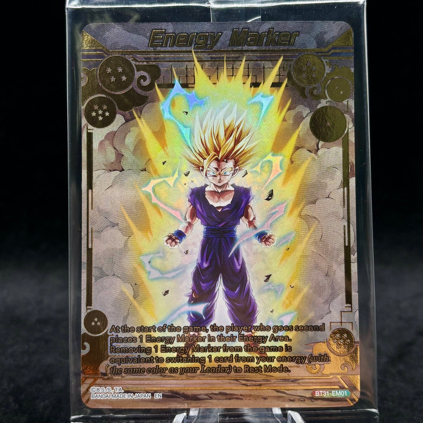 Energy Marker (BT31-EM01) (Gold-Stamped) - Impact Beyond Dimensions *Sealed* Single Card