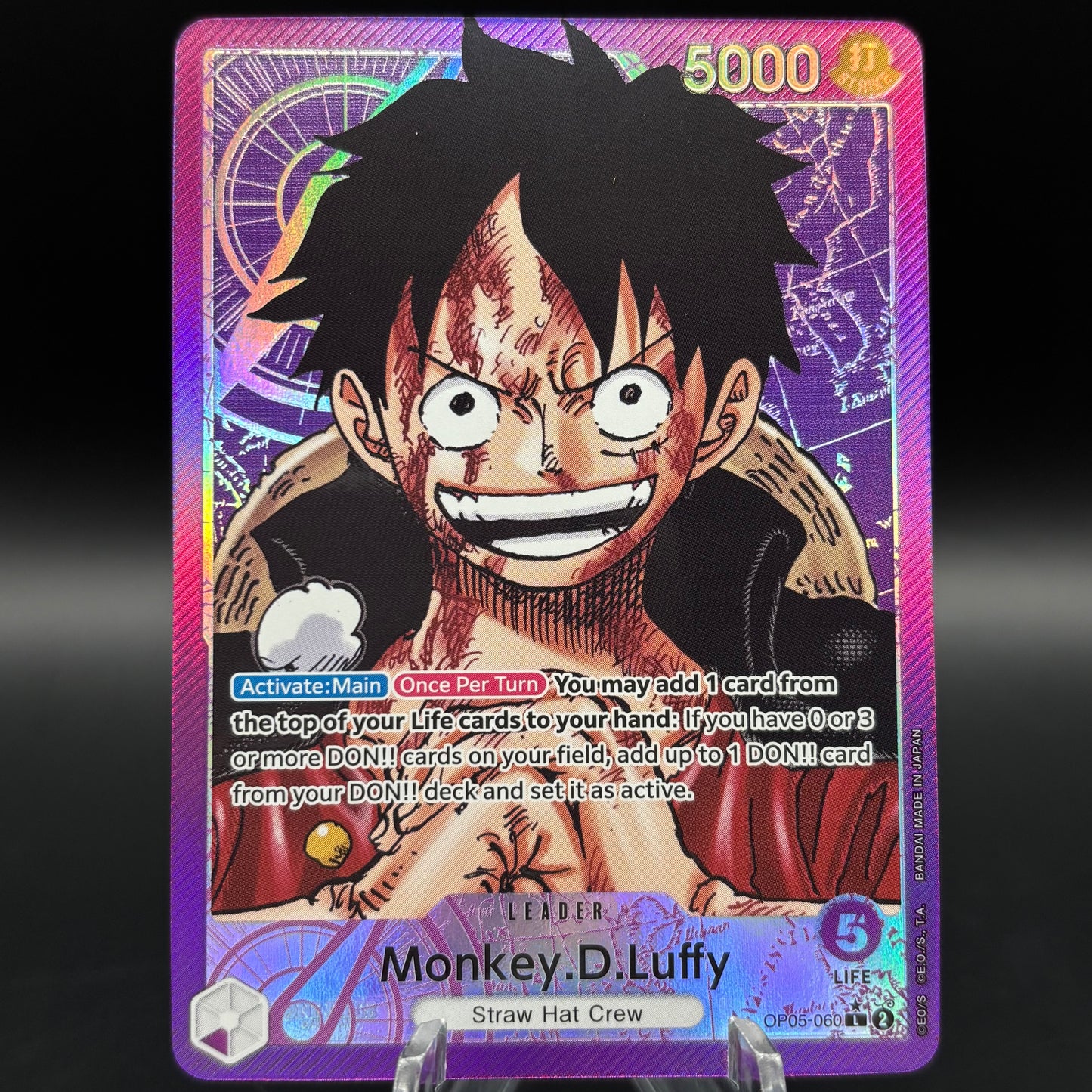 Monkey.D.Luffy (060) (Alternate Art) Single Card