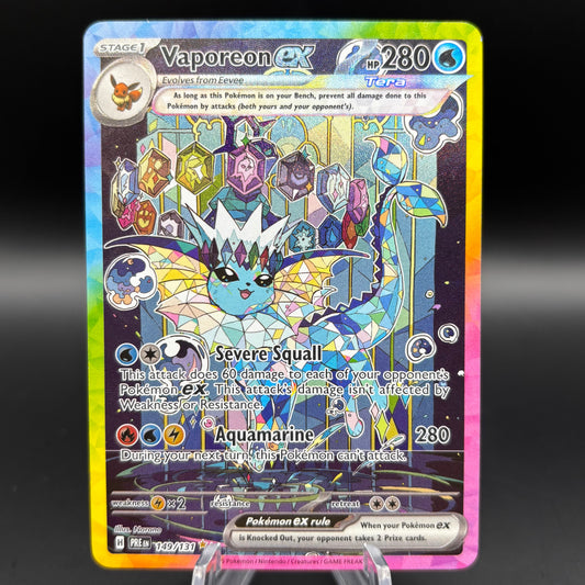 Vaporeon ex - 149/131 - SV: Prismatic Evolutions Single Card