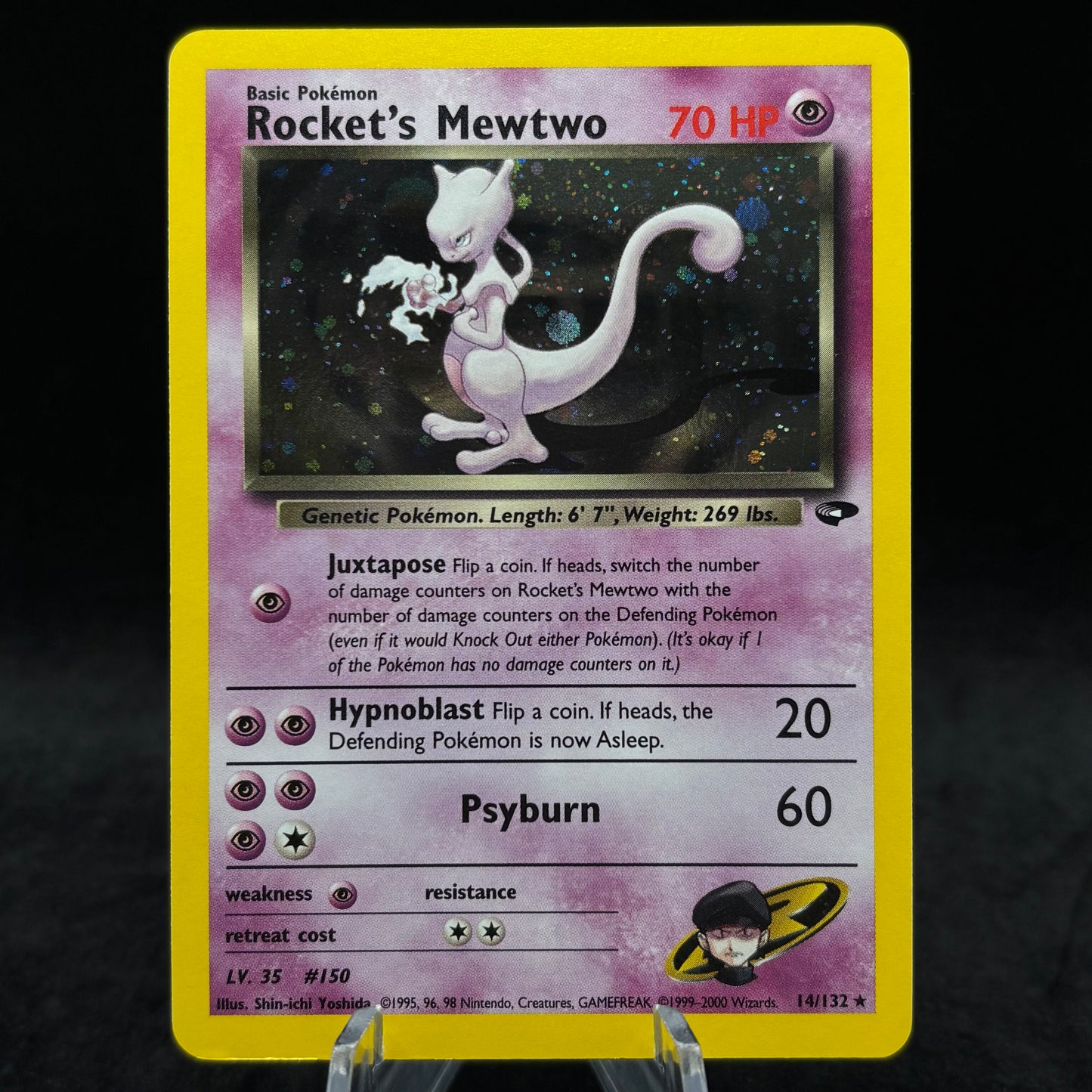 Rocket's Mewtwo - Gym Challenge Single Card