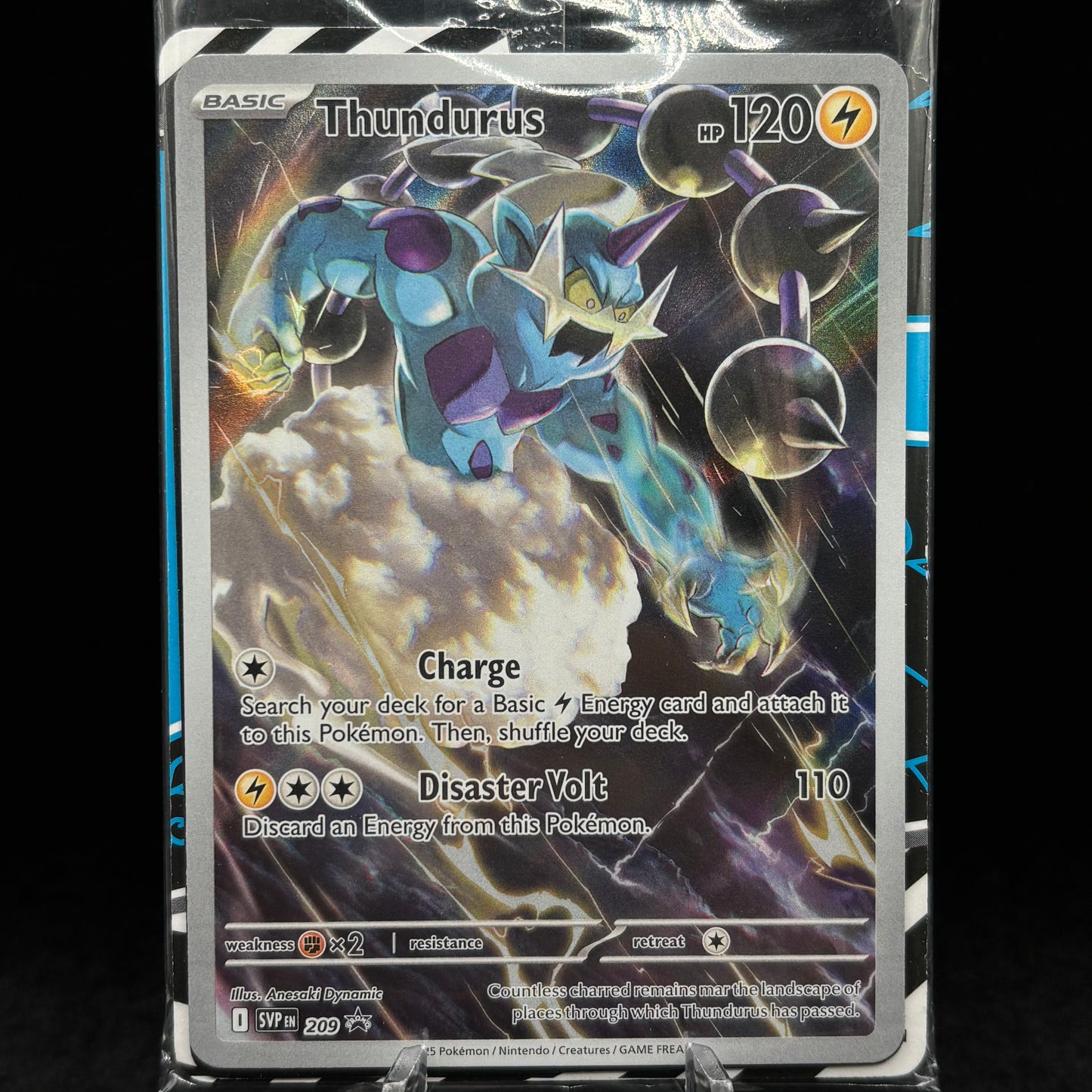 Thundurus - 209 - SV: Scarlet & Violet *Sealed PR* Single Card