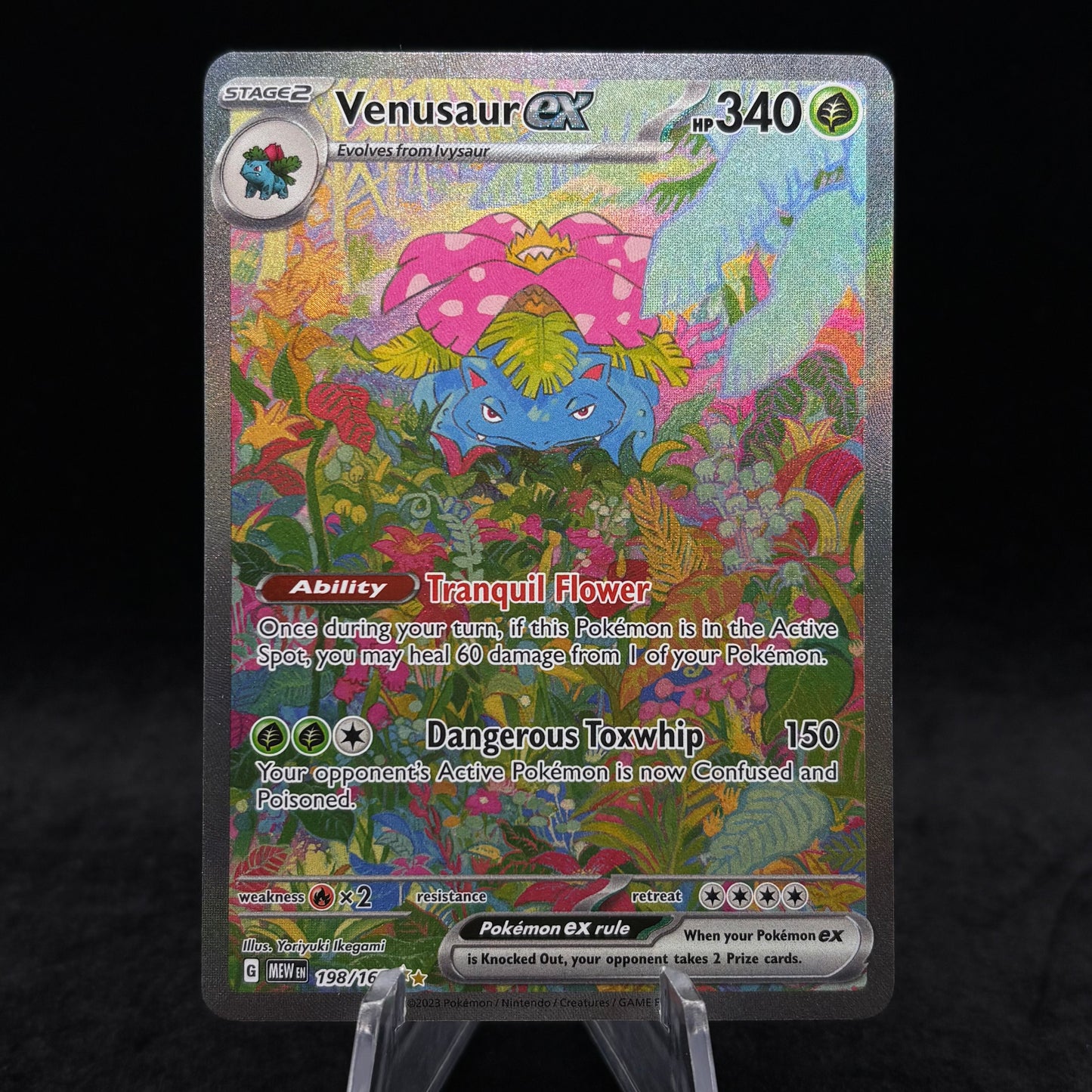 Venusaur ex - 198/165 - SV: Scarlet & Violet 151 Single Card