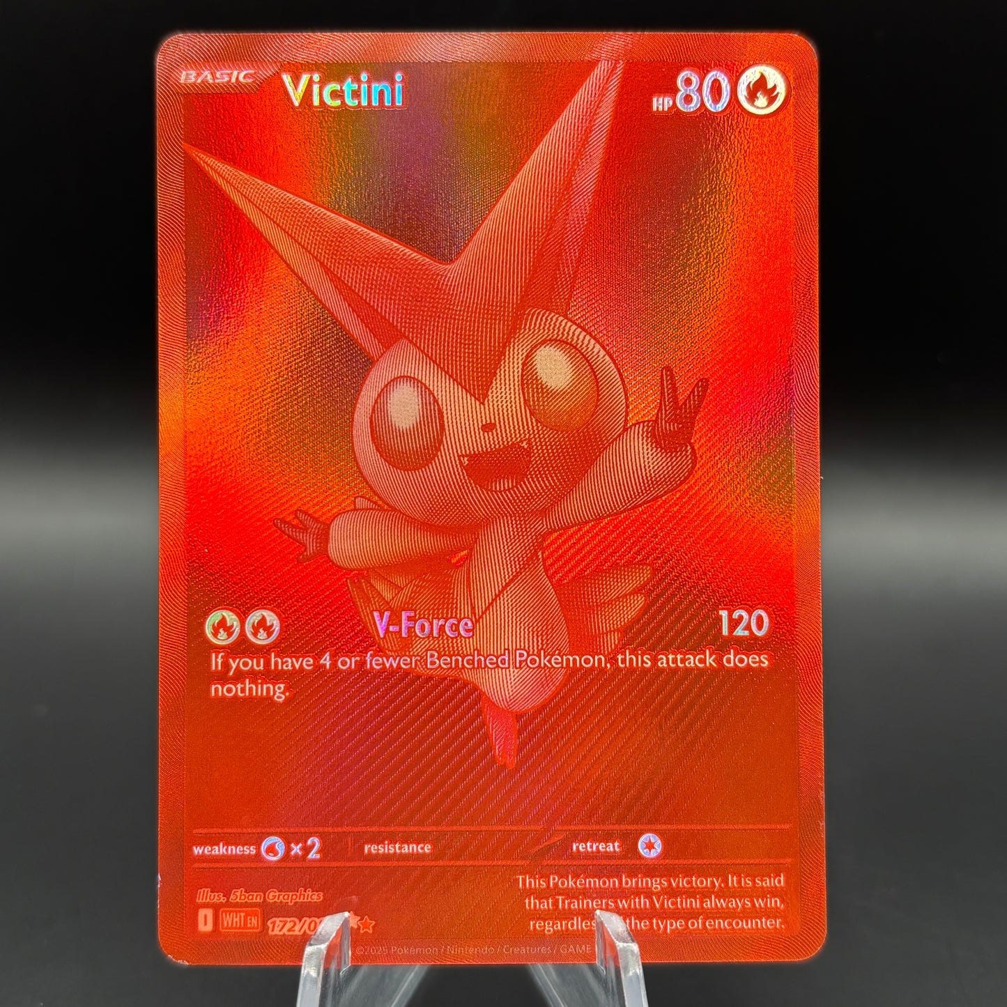 Victini - 172/086 - SV: White Flare *Light Play* Single Card