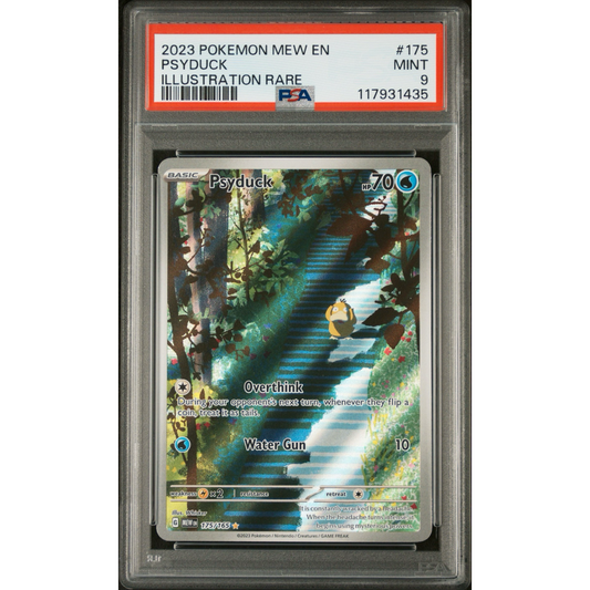 PSA 9 Psyduck Illustration Rare 175/165