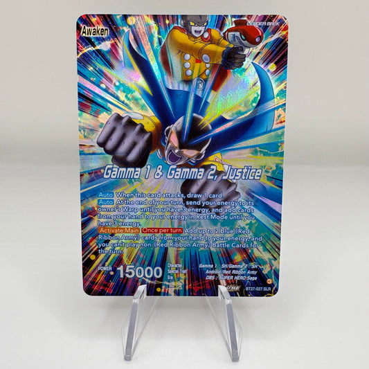 Gamma 2 // Gamma 1 & Gamma 2, Justice (SLR) - History of Z (BT27) Single Card