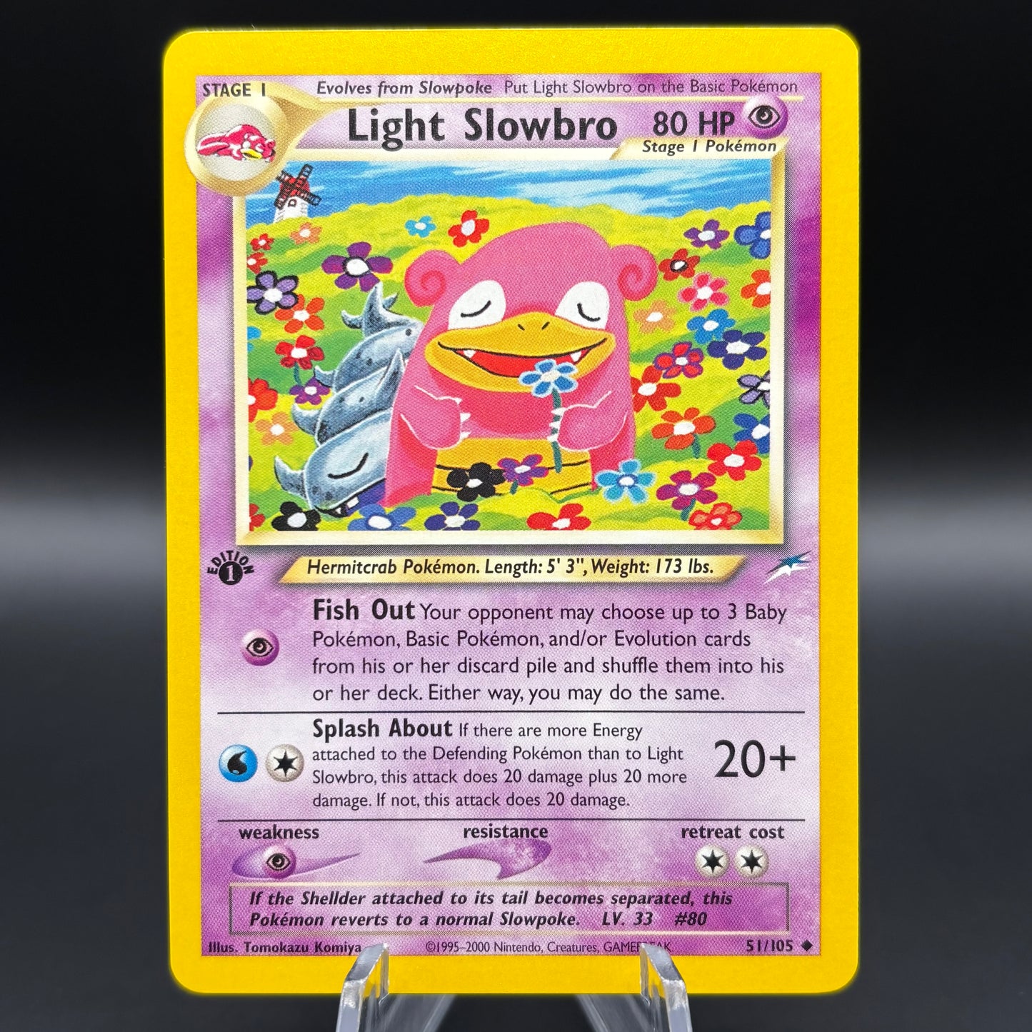 Light Slowbro - Neo Destiny Single Card