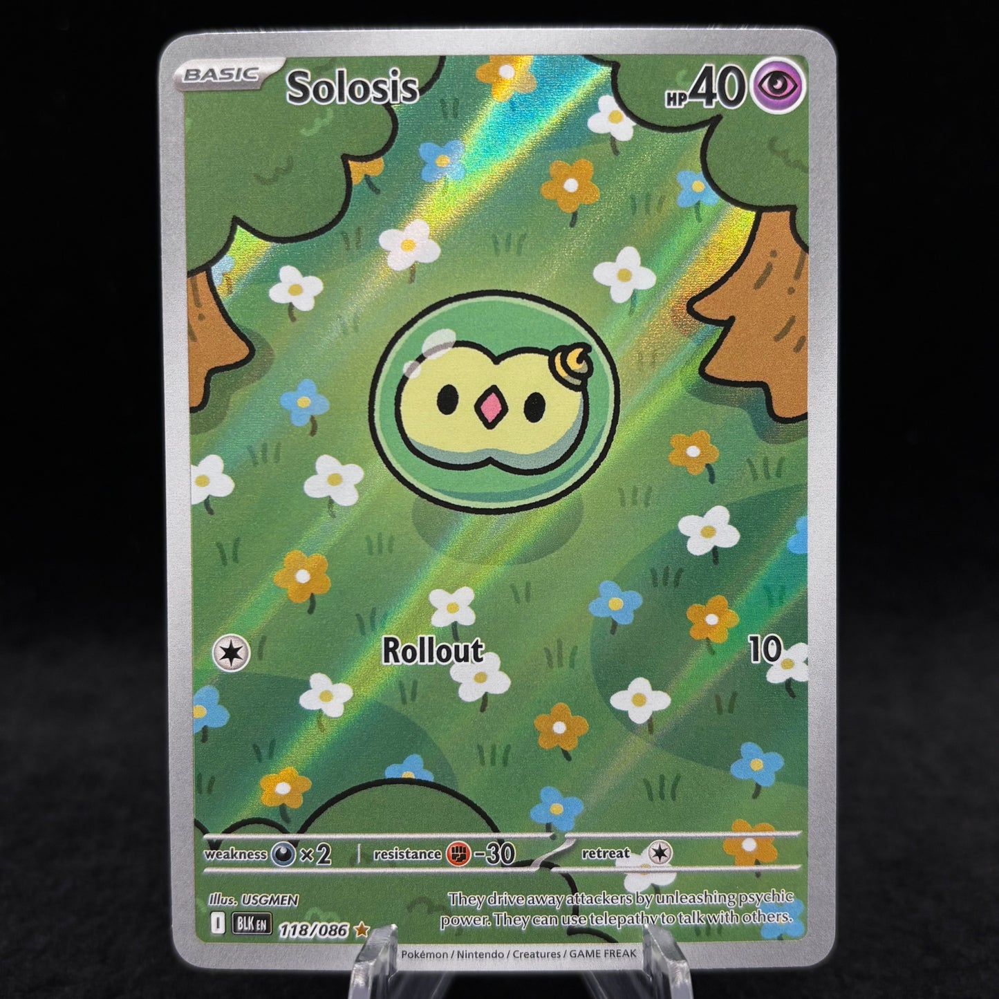 Solosis - 118/086 - SV: Black Bolt Single Card