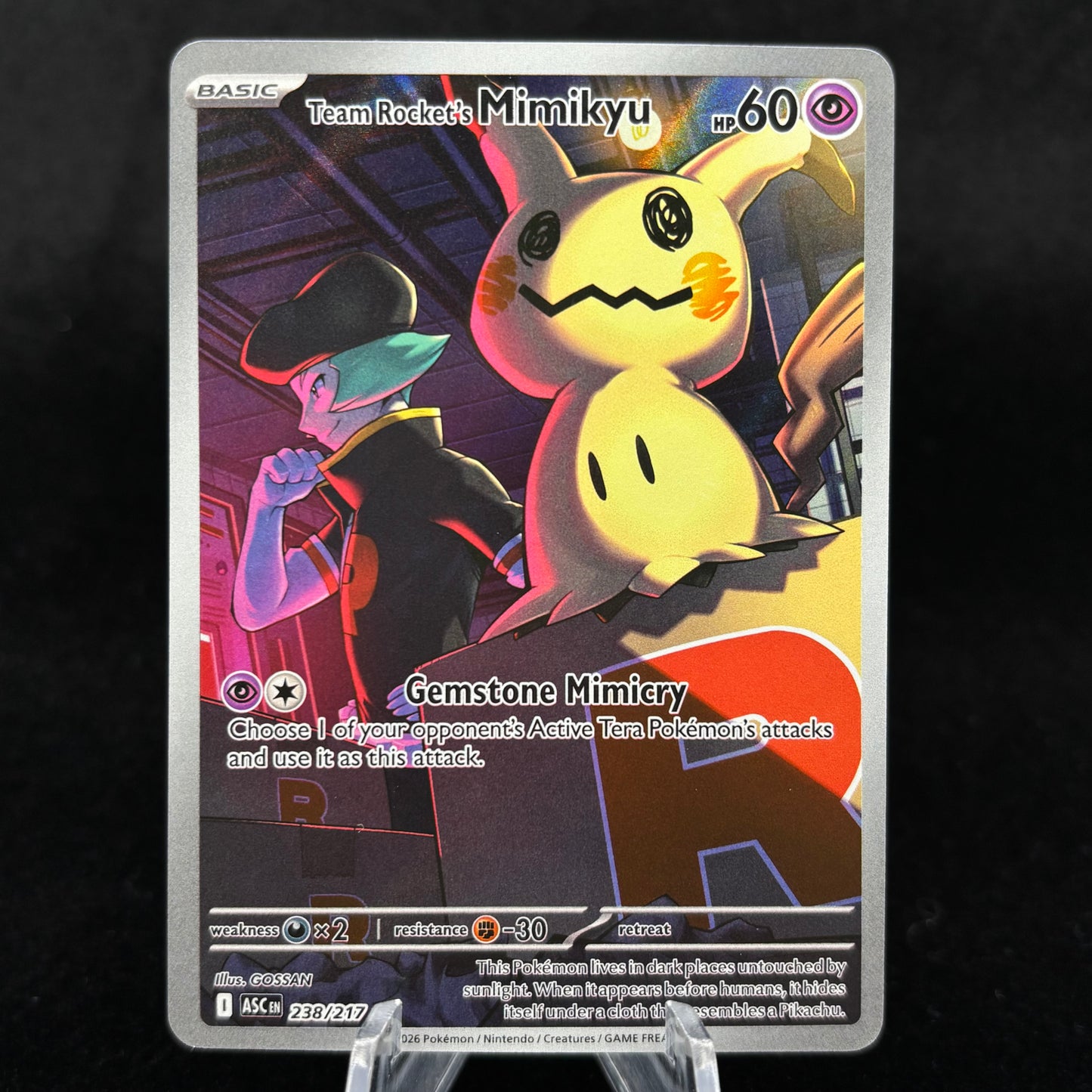 Team Rocket's Mimikyu - 238/217 - ME: Ascended Heroes Single Card