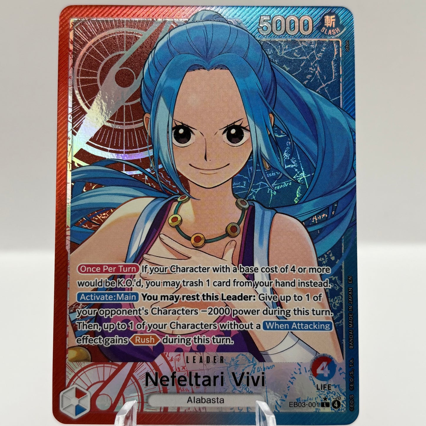 Nefeltari Vivi (001) (Alternate Art) - Extra Booster: One Piece Heroines Edition