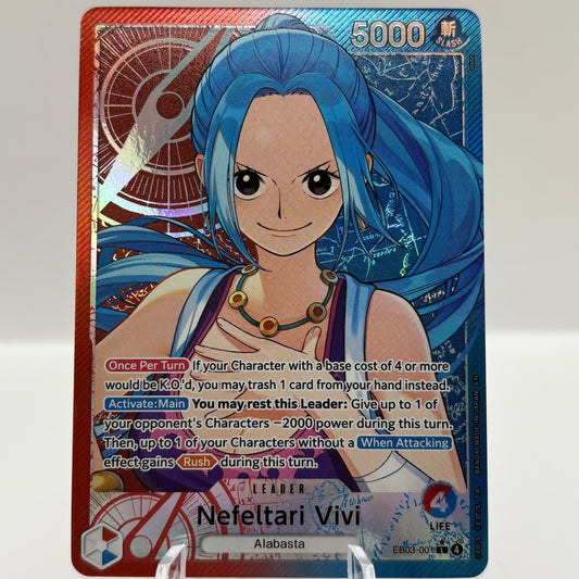 Nefeltari Vivi (001) (Alternate Art) - Extra Booster: One Piece Heroines Edition