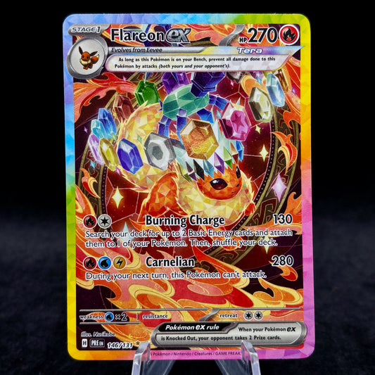 Flareon ex - 146/131 - SV: Prismatic Evolutions Single Card