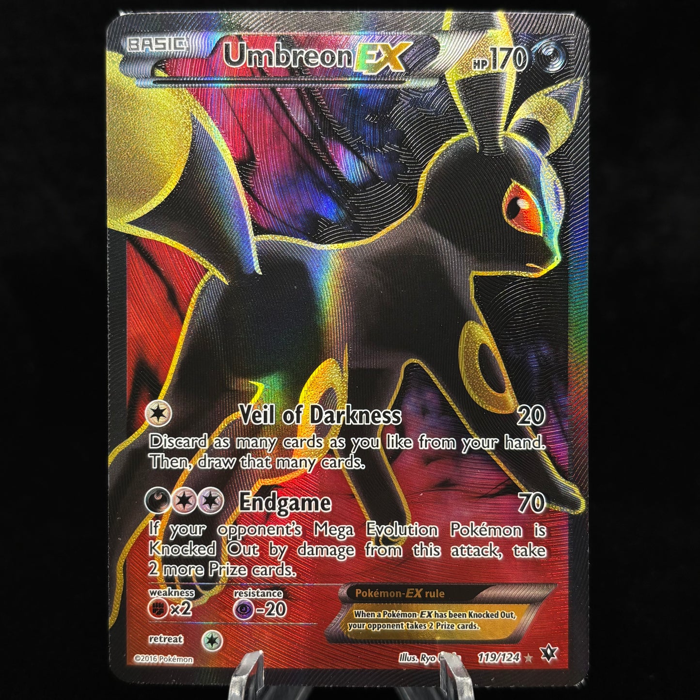 Umbreon EX (Full Art) - XY - Fates Collide *Lightly Played* Single Card