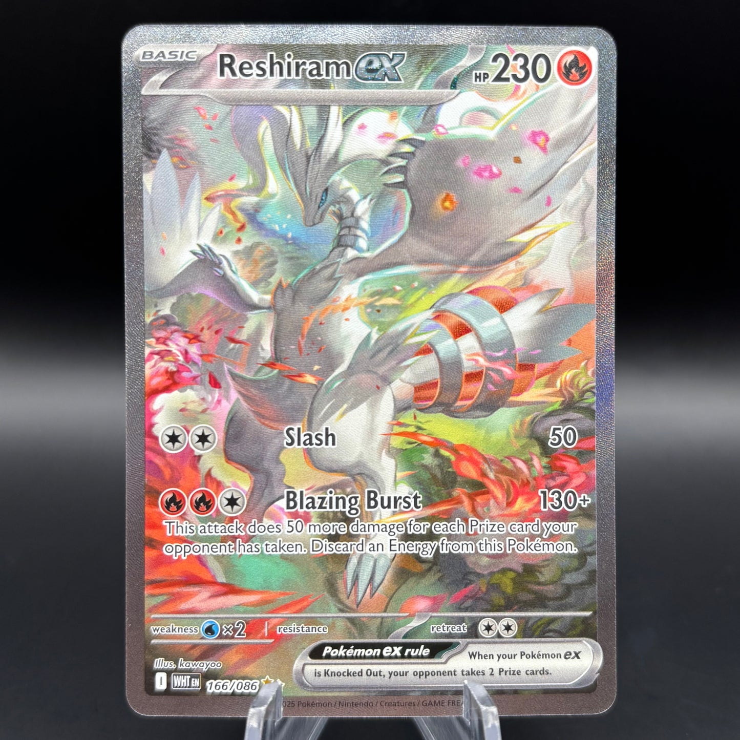 Reshiram ex - 166/086 - SV: White Flare Single Card