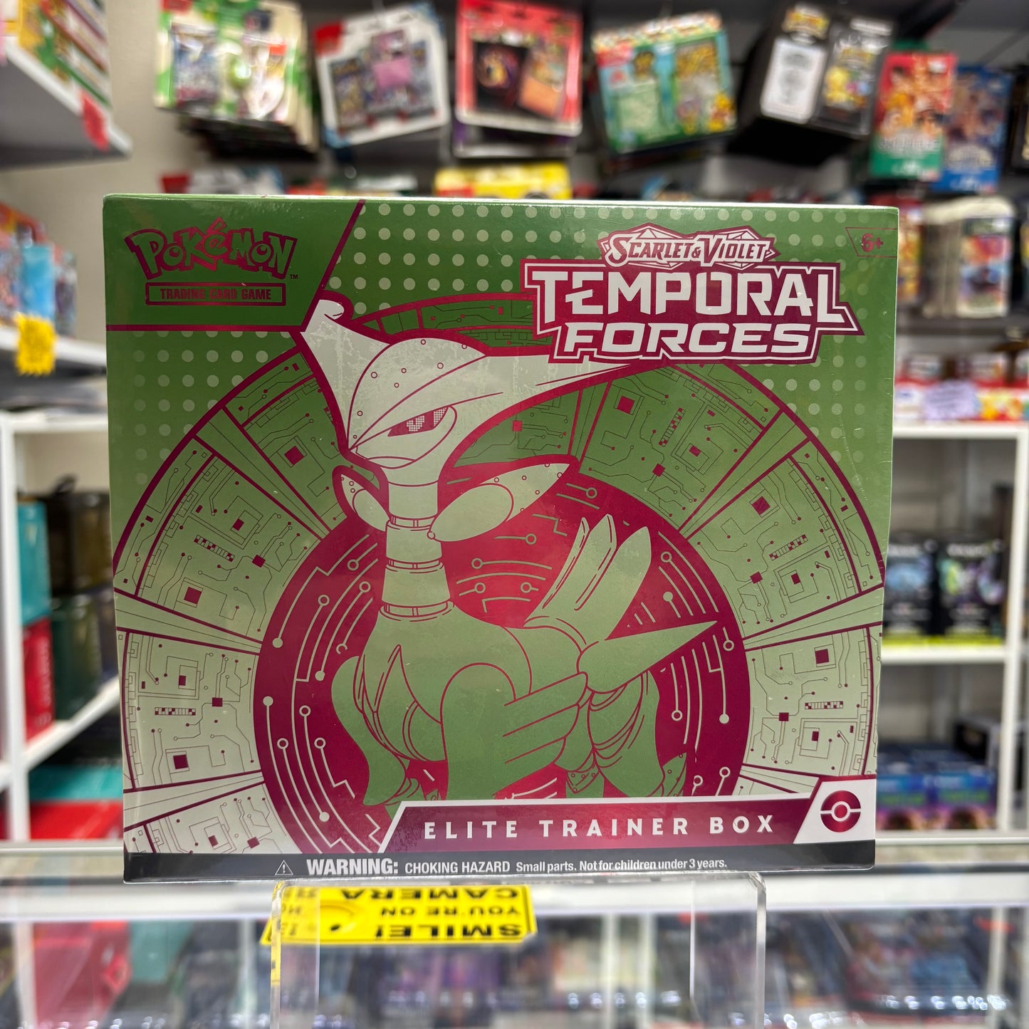 Pokemon Scarlet & Violet - Temporal Forces Elite Trainer Box  [w/ Plastic Protector]