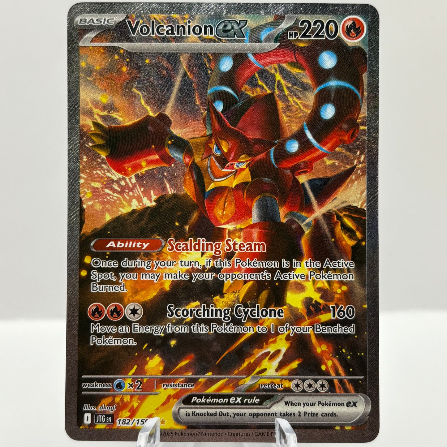 Volcanion ex - 182/159 - SV09: Journey Together