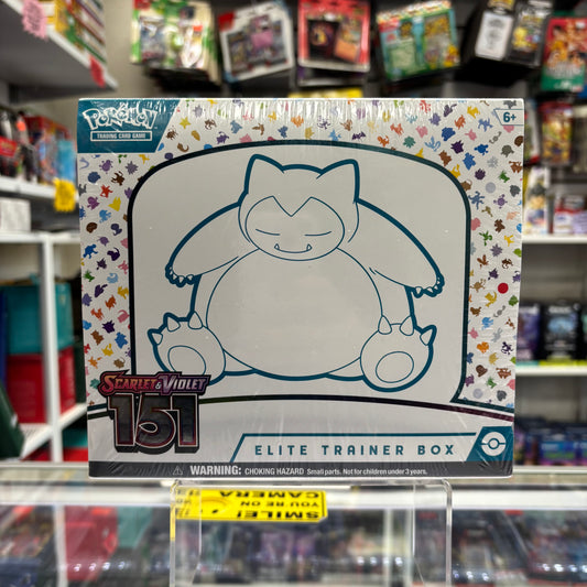 Pokemon Scarlet & Violet - 151 Elite Trainer Box  [w/ Plastic Protector]