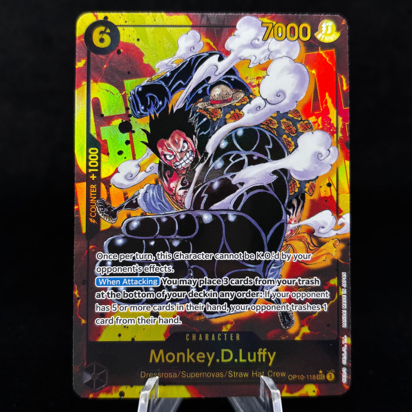 Monkey.D.Luffy (118) (Parallel) - Royal Blood Single Card