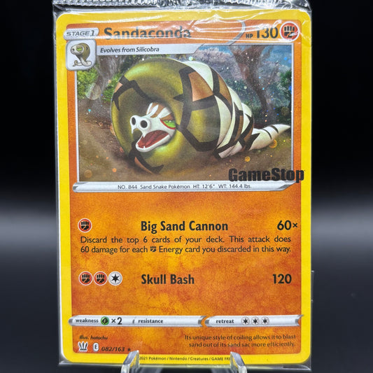 Sandaconda - 082/163 (Gamestop Exclusive) - Miscellaneous Cards & Products *Sealed PR* Single Card