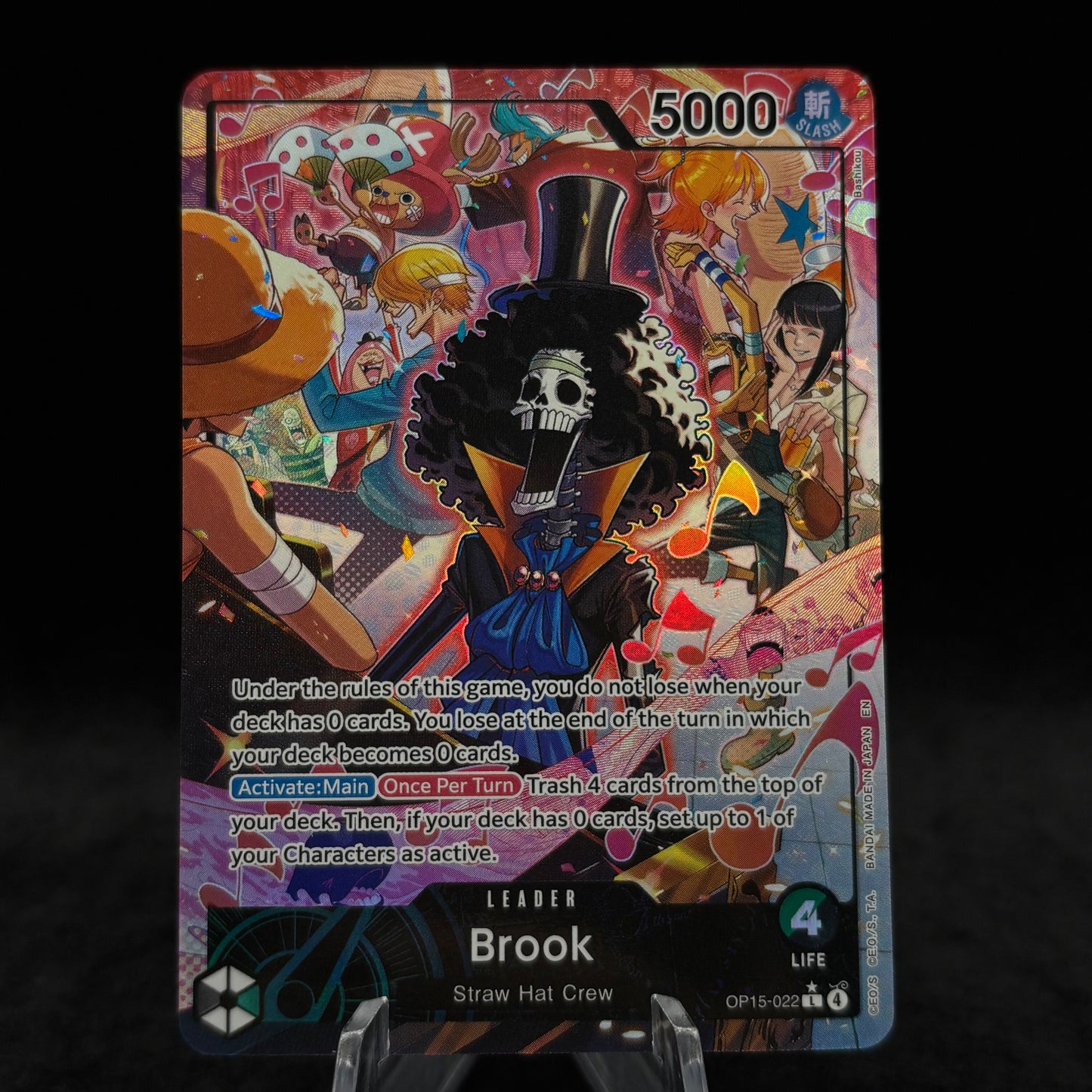 Brook (OP15-022) (Alternate Art) - Adventure on Kami's Island Single Card