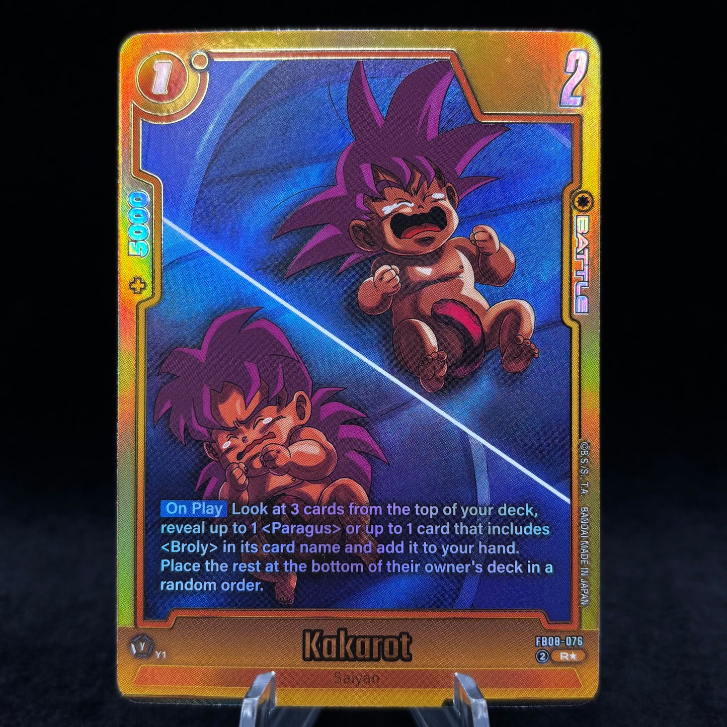 Kakarot - FB08-076 (Alternate Art) - Saiyan's Pride Single Card