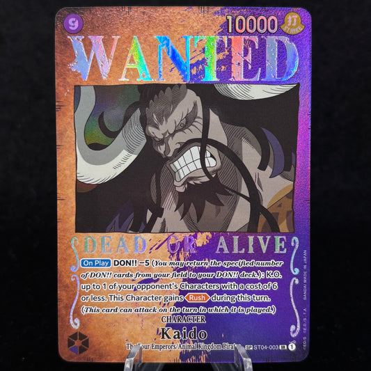 Kaido (Wanted Poster) - Pillars of Strength (OP03) Single Card