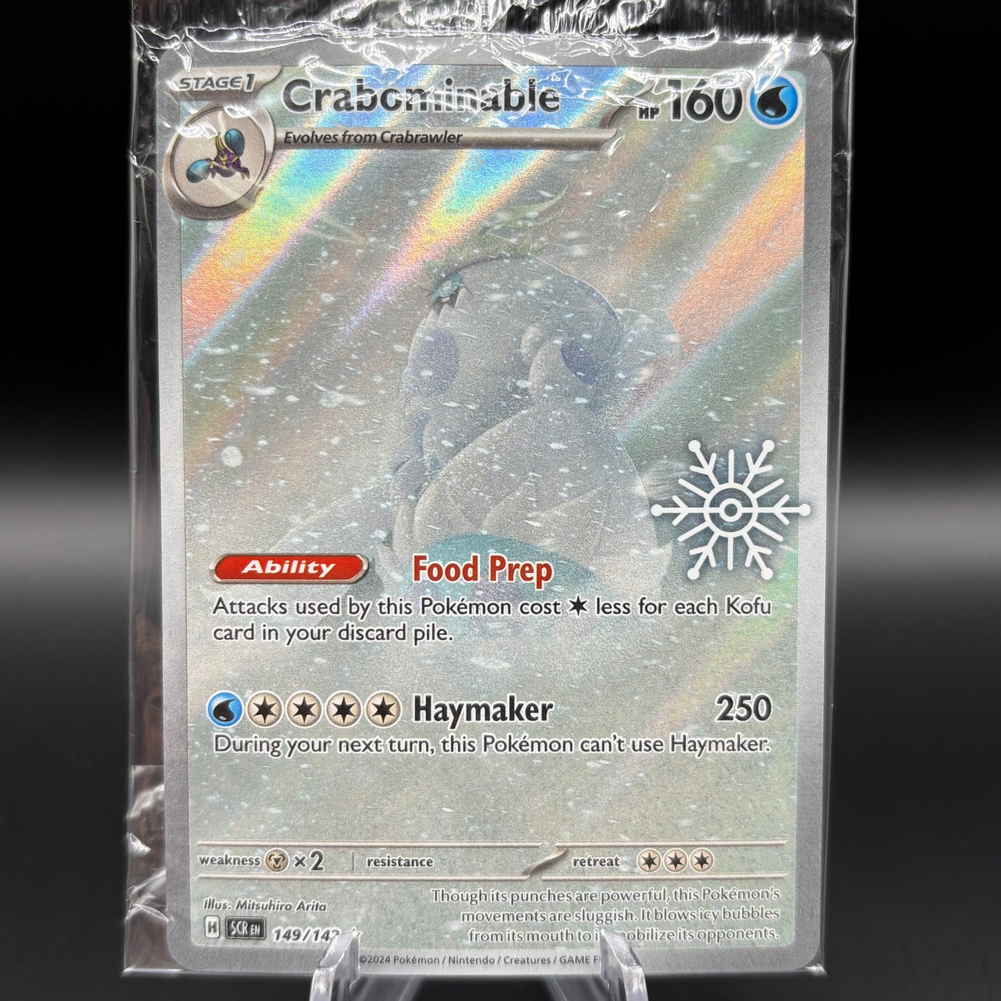 Crabominable - 149/142 (Holiday Calendar) *Sealed* Single Card
