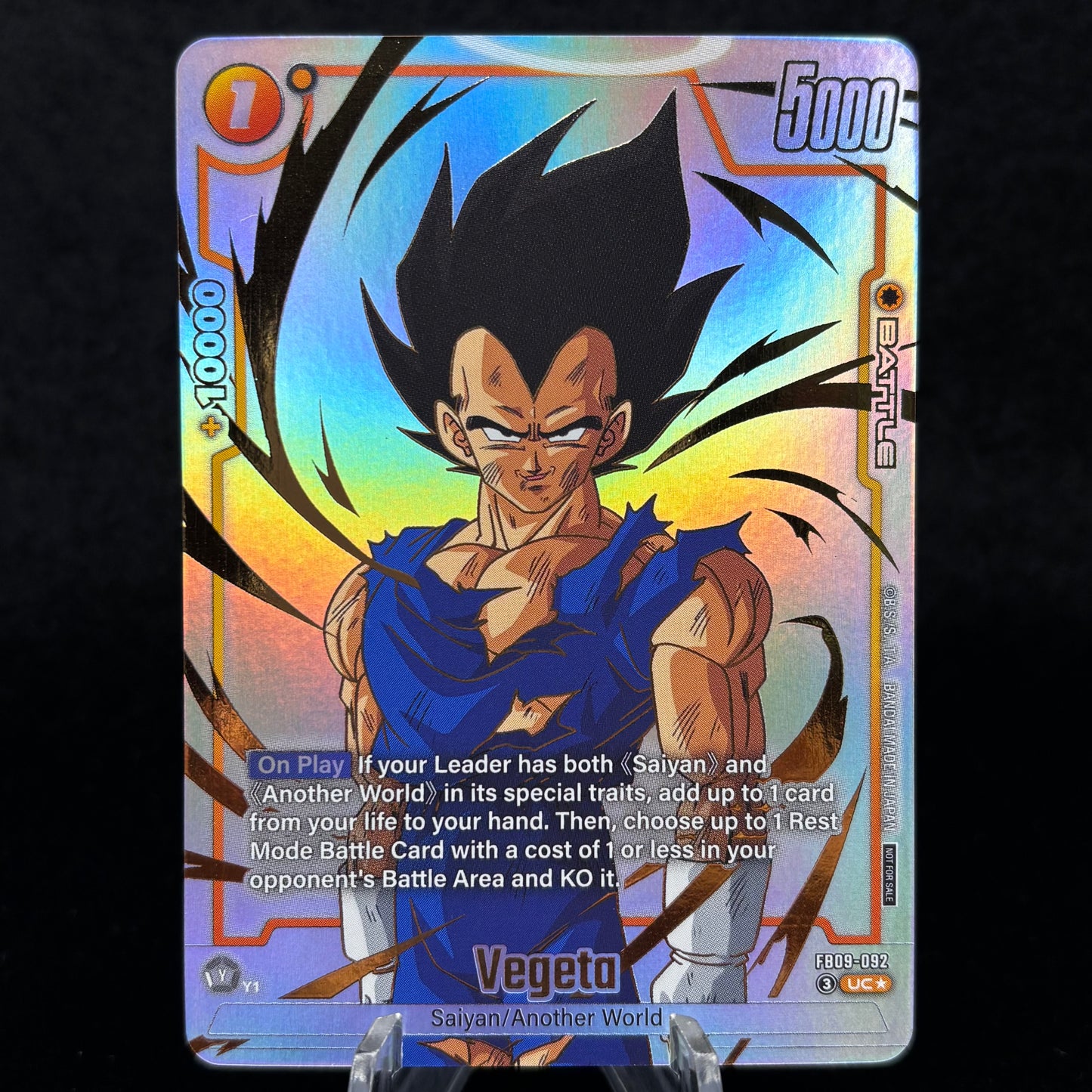 Vegeta - FB09-092 Single Card