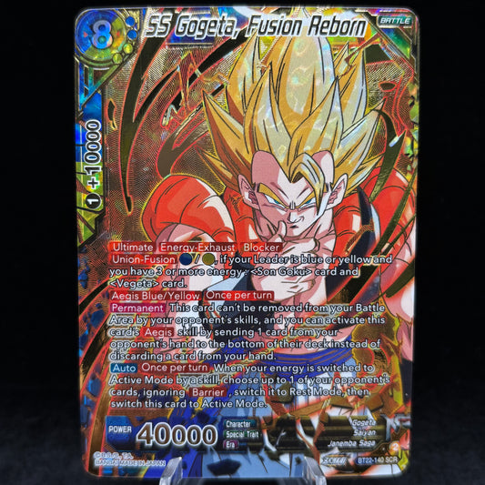 SS Gogeta, Fusion Reborn - Critical Blow Single Card