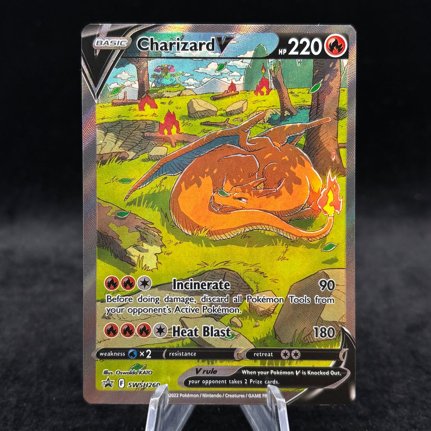 Charizard V - SWSH260 - SWSH: Sword & Shield PR Single Card