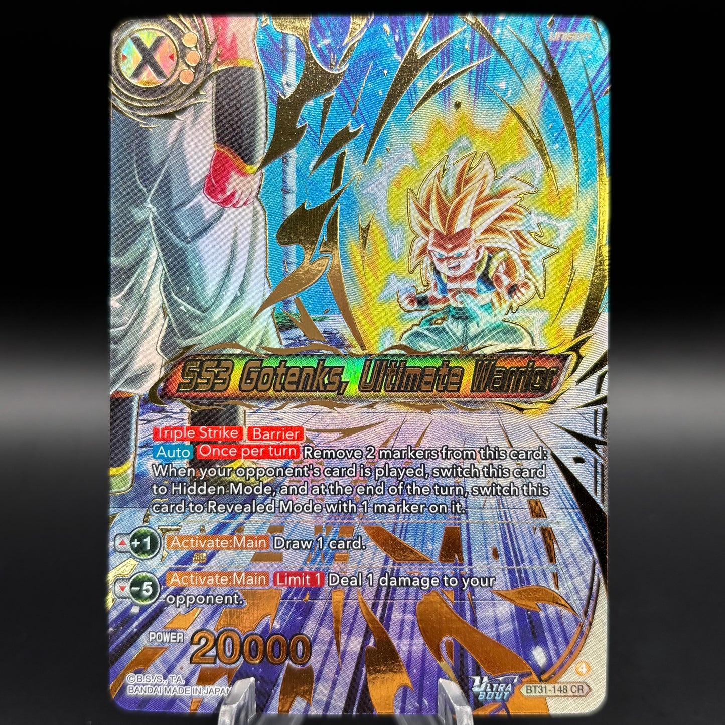SS3 Gotenks, Ultimate Warrior - Impact Beyond Dimensions Single Card