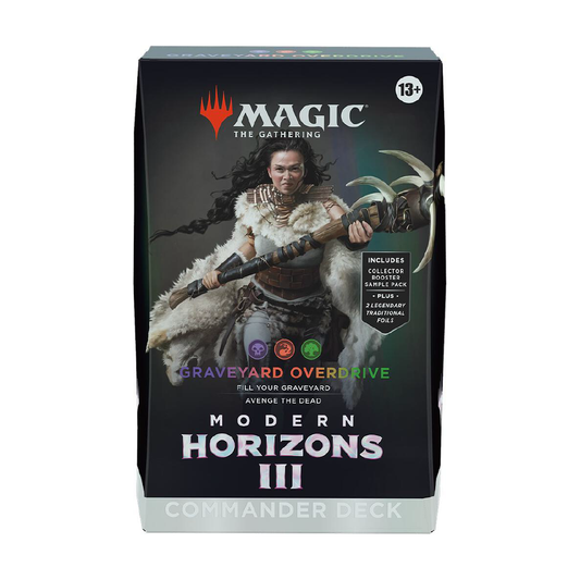 Magic The Gathering: Modern Horizons III Commander Deck Graveyard Overdrive