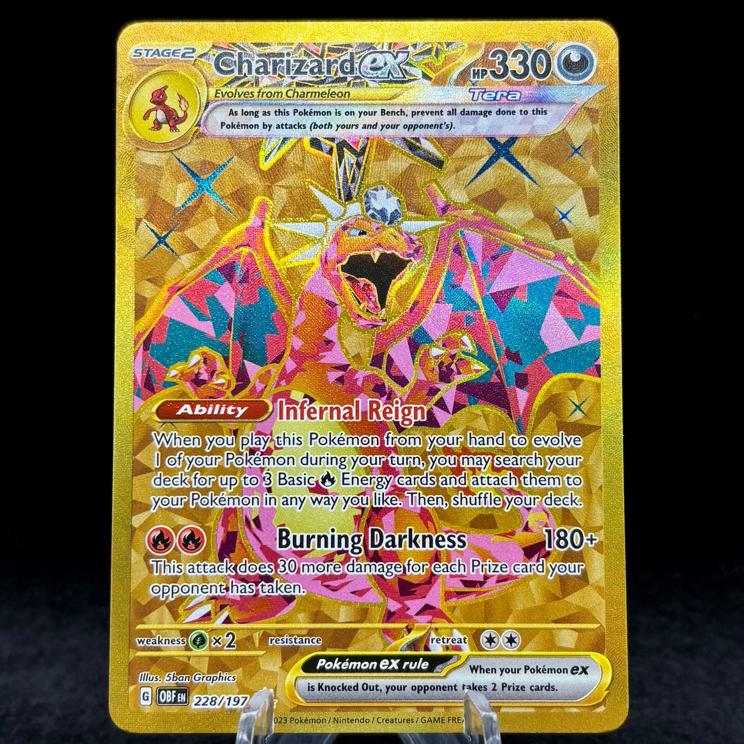 Charizard ex - 228/197 Single Card