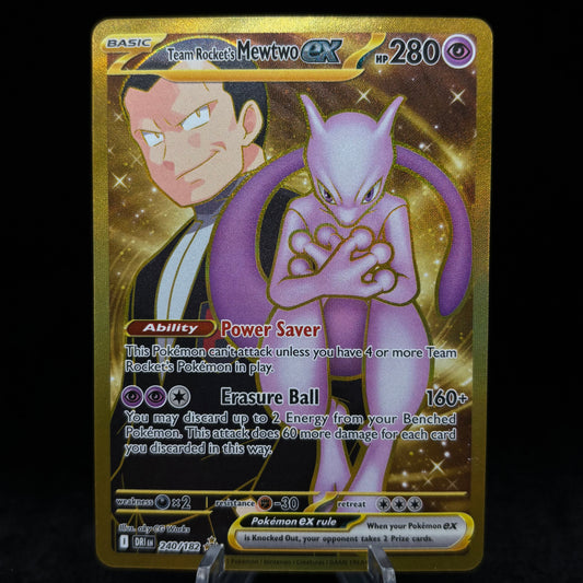 Team Rocket's Mewtwo ex - 240/182 - SV10: Destined Rivals Single Card