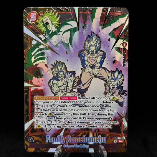 Family Kamehameha (Alternate Art) - Story Booster 01 Single Card