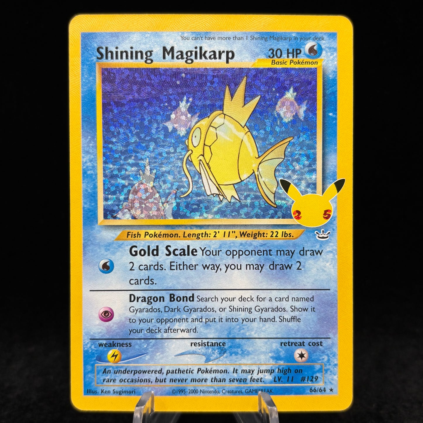 Shining Magikarp - Celebrations: Classic Collection Single Card
