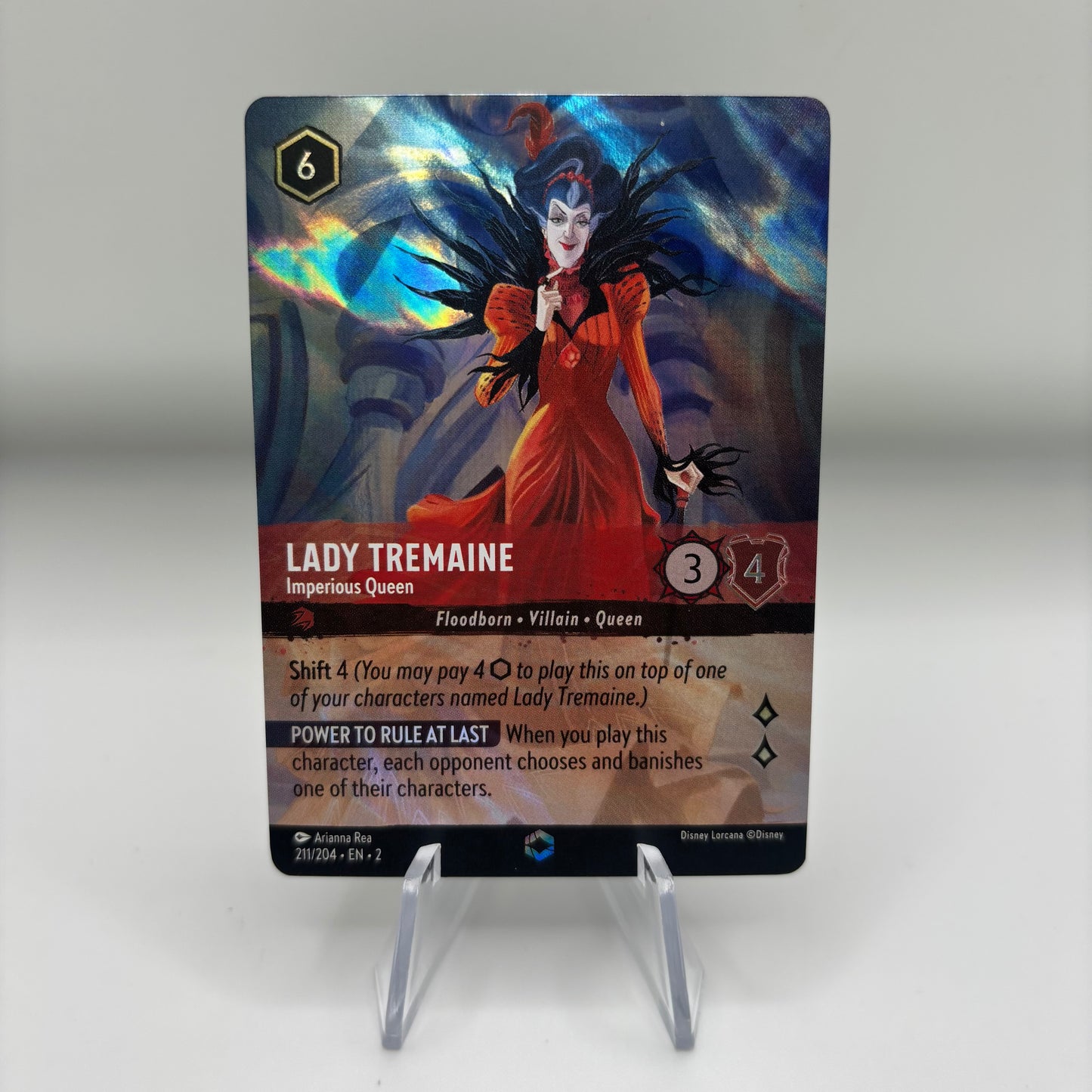 Lady Tremaine - Imperious Queen (Enchanted) - Rise of the Floodborn (2) Single Card